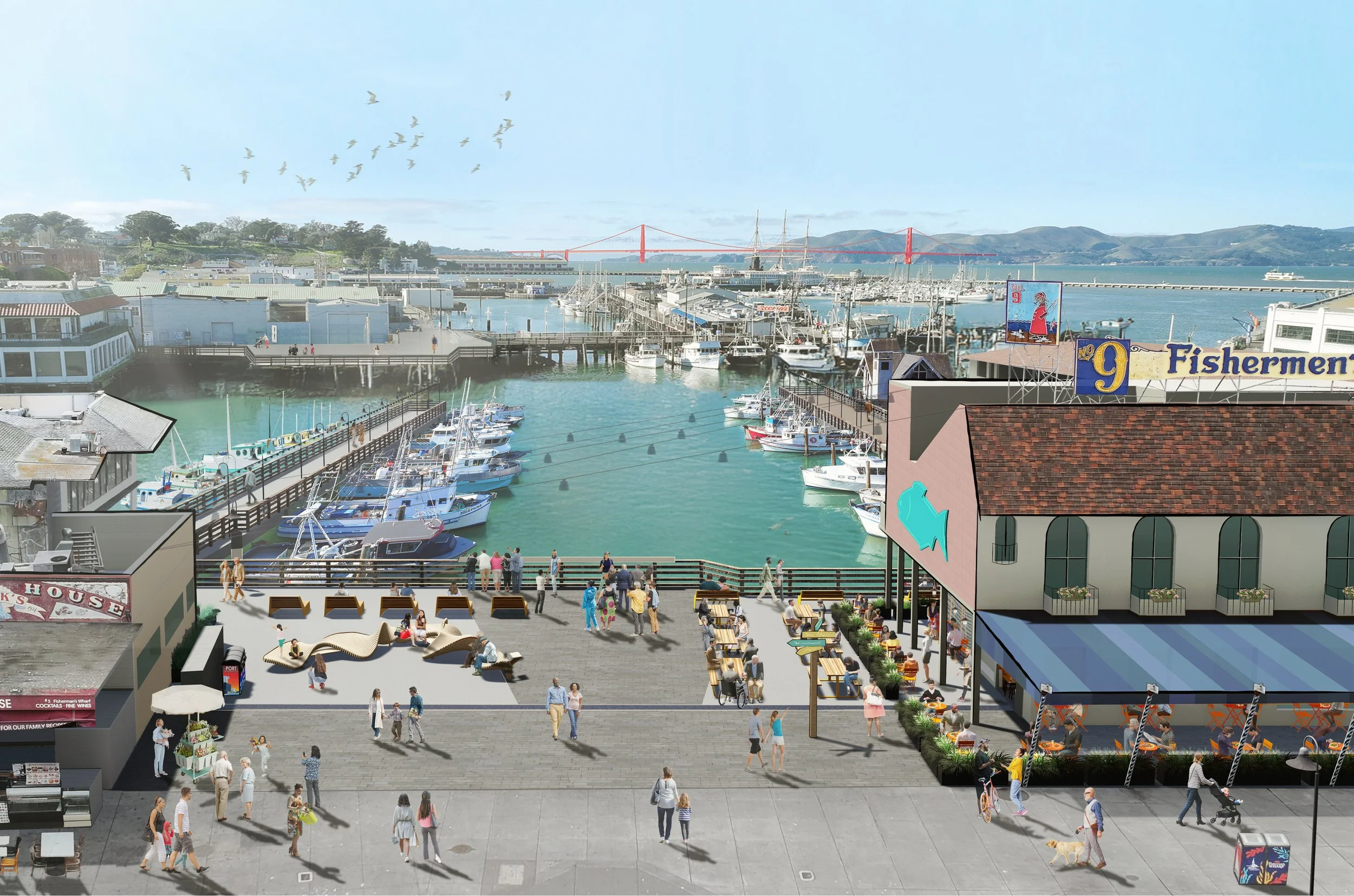 Project Page FISHERMAN'S WHARF PLAZA — SITELAB urban studio